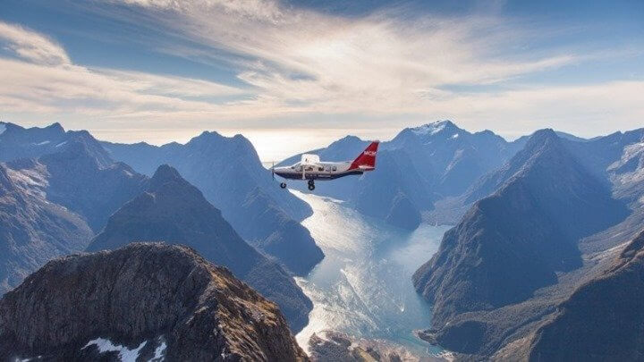Fly-over-Milford-Sound