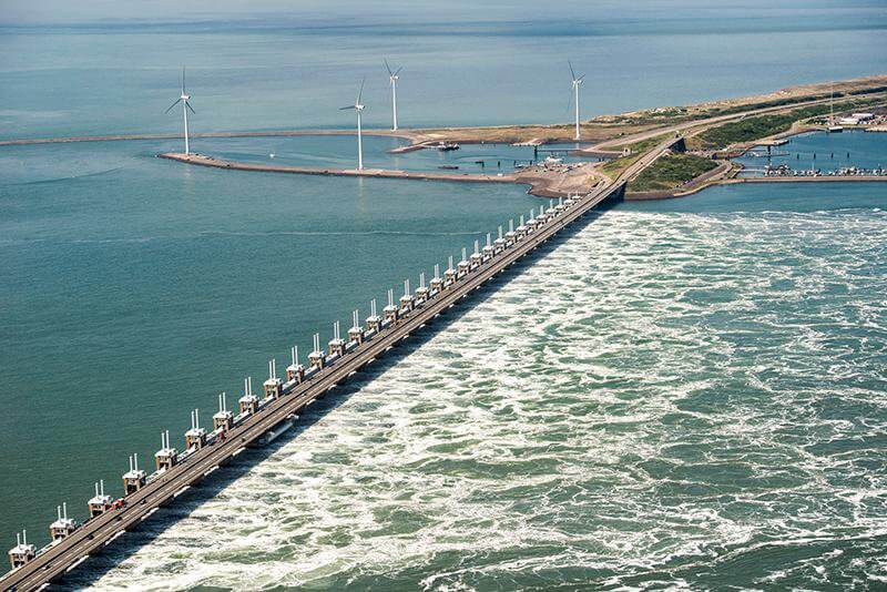 Storm-Barrier-In-The-Netherlands