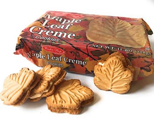 Maple-Leaf-Cream-Cookies