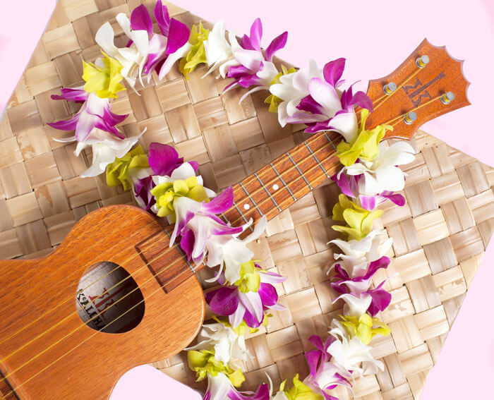 Ukulele-And-Hawaiian-Lei-Meaning