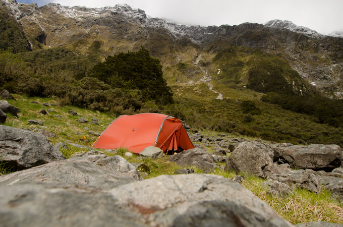 Fiordland-park-campsite