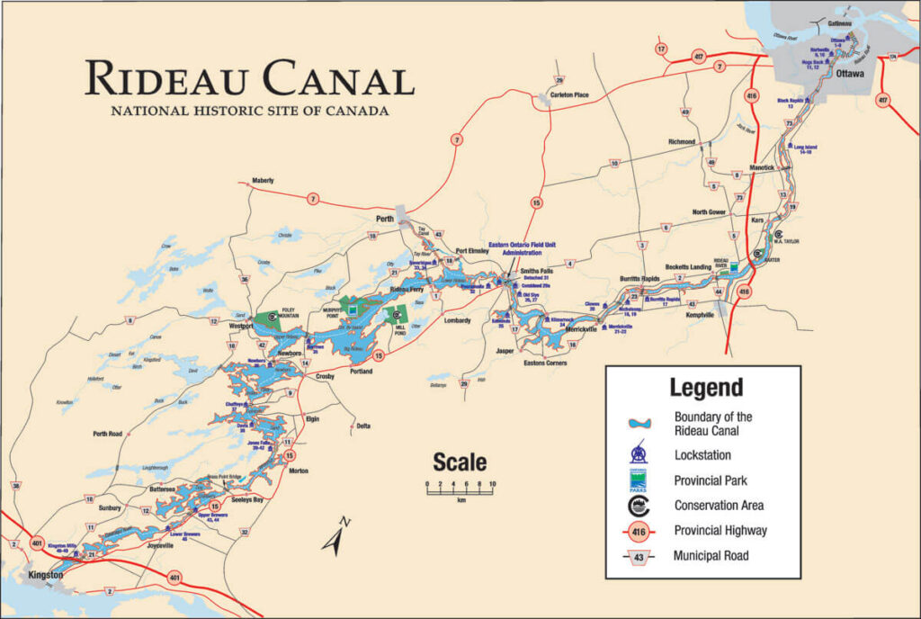 Rideau-Canal-Map