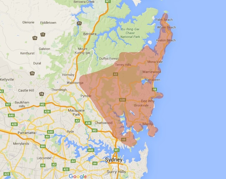 Sydney-Northern-Beaches-Map