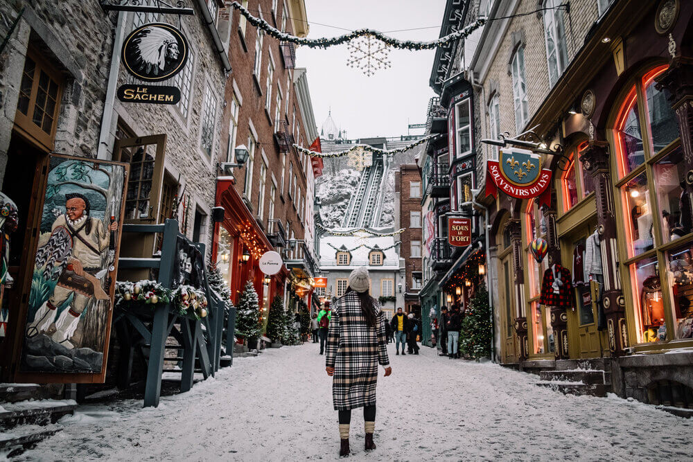 The Christmas season in Quebec City