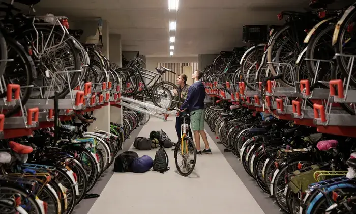 Dutch-bike-parking