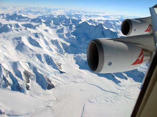 Scenic Flight to Antarctica
