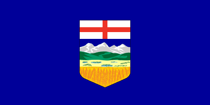 canadian province flags ALBERTA