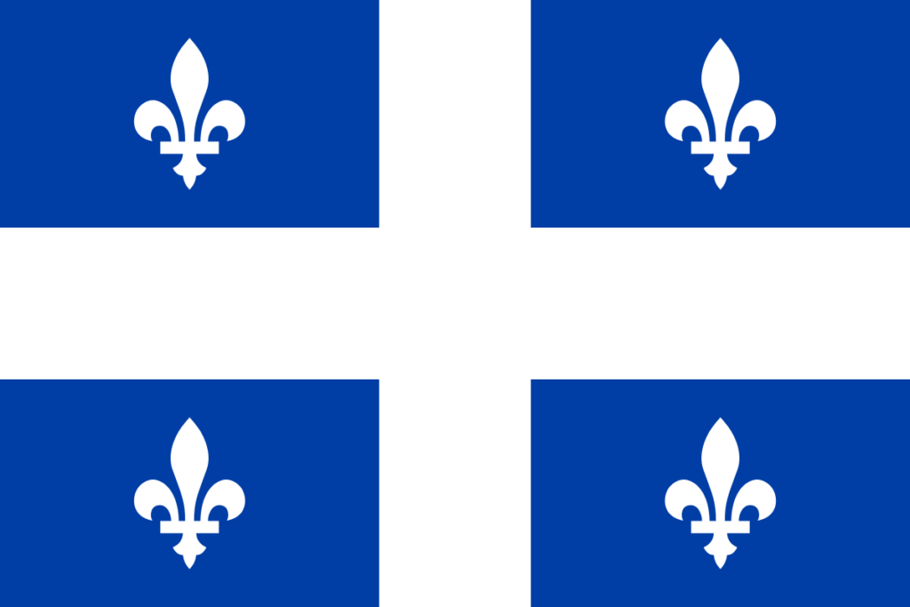 canadian province flags quebec