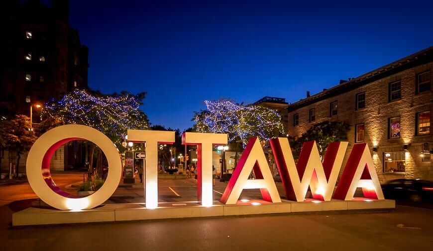 What should you do when visiting Ottawa