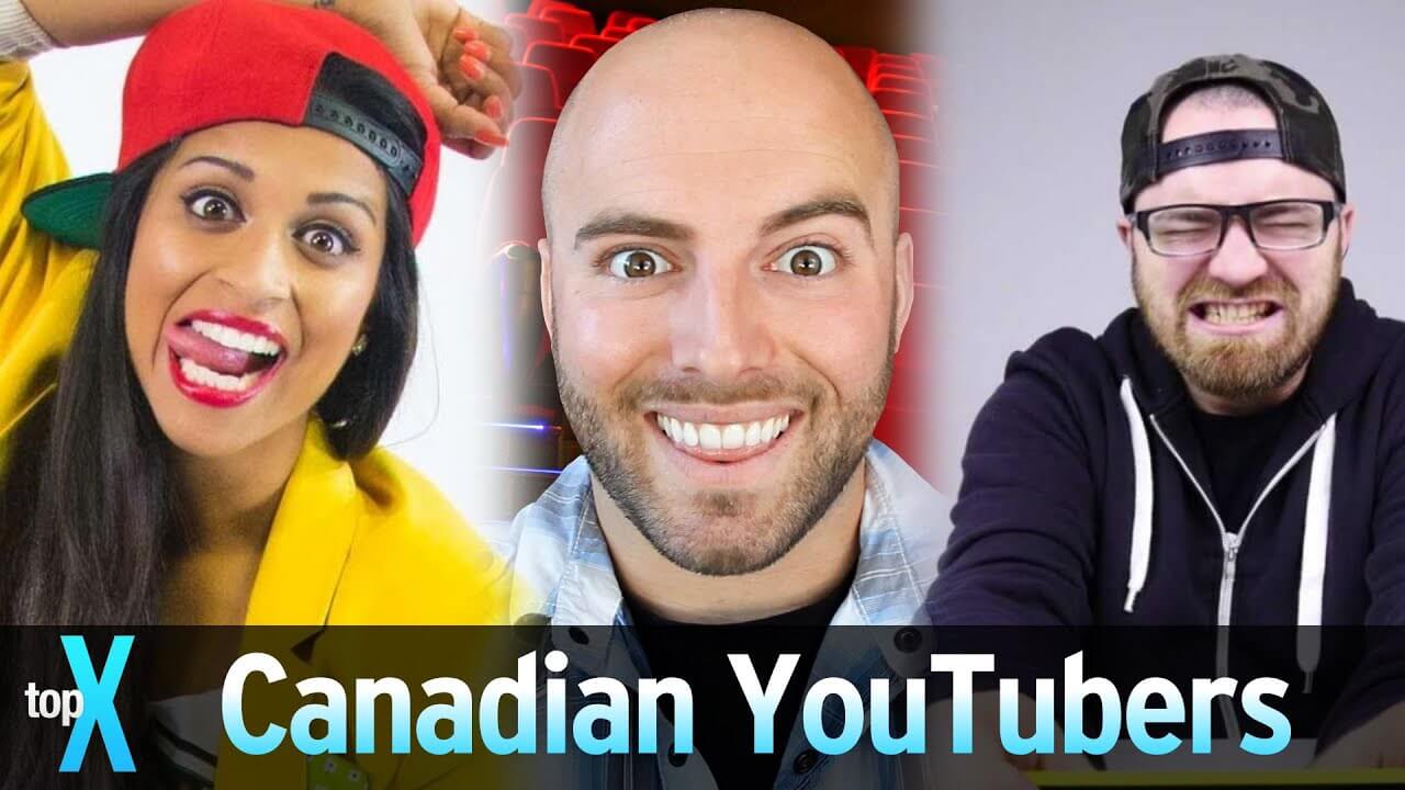 Canadian-YouTubers-With-More-Than-1-Million-Subscribers