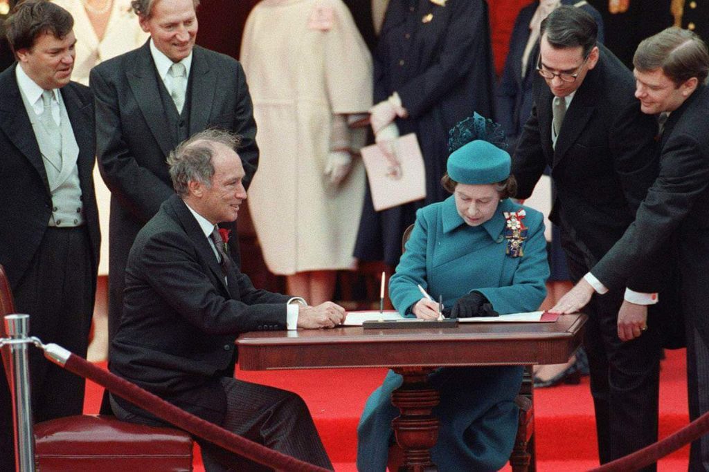 Queen-signed-Constitution-Act-1982