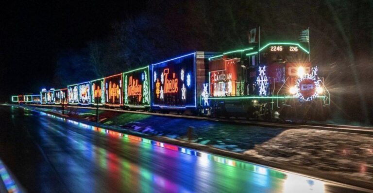 Canada's Christmas train: This Magical Holiday Train Is Returning