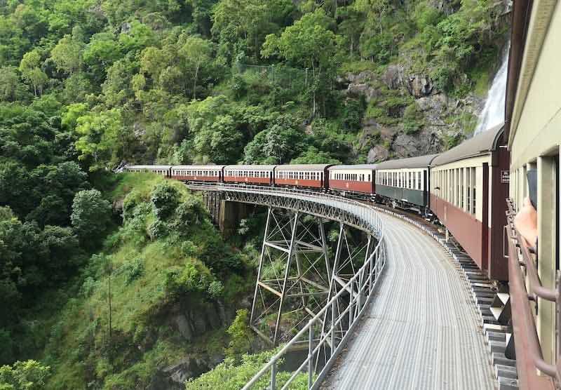 The Kuranda Scenic Railway to Stoney Creek Falls